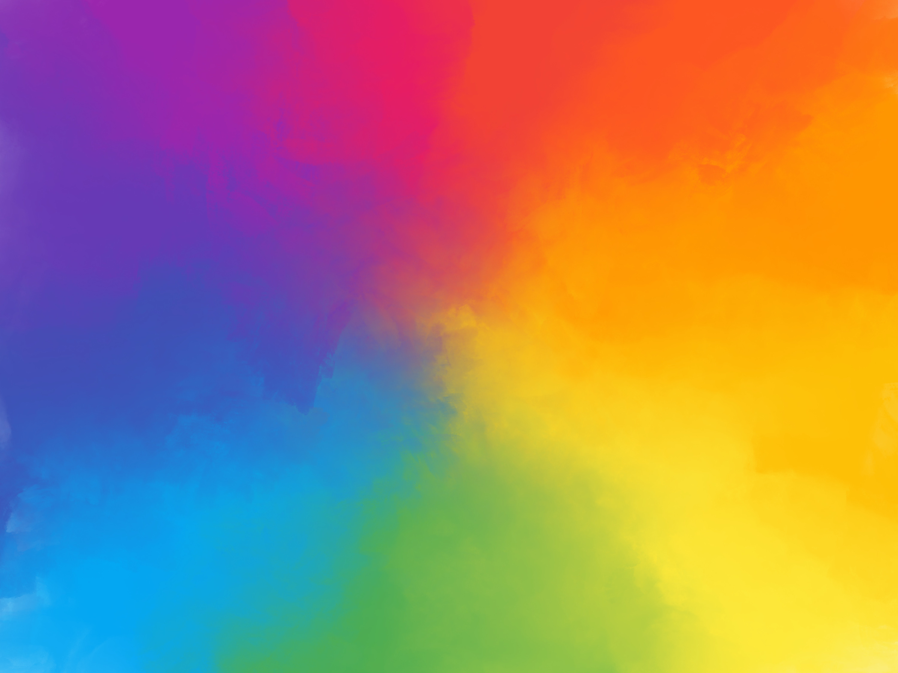 Colorful Rainbow Watercolor Background